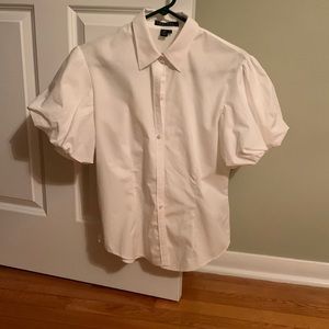 Ralph Lauren Puffed Sleeve Blouse